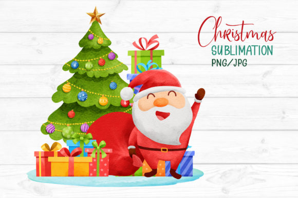 Christmas Clipart Sublimation for Festive Illustrations