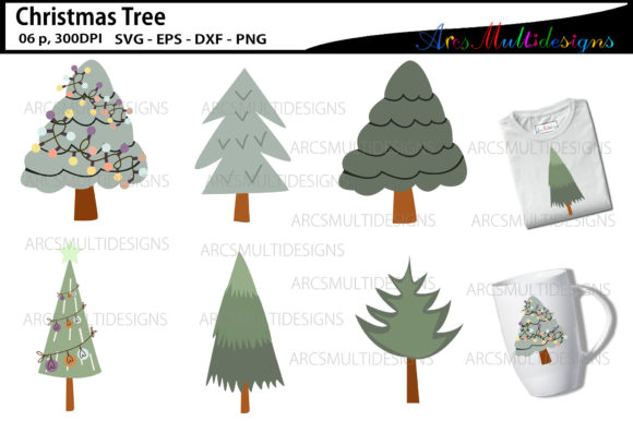 Christmas Tree Clipart Illustrations Review