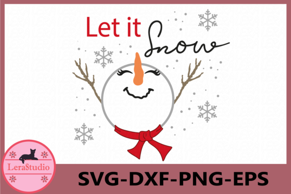 Let It Snow, Merry Christmas Illustrations Review