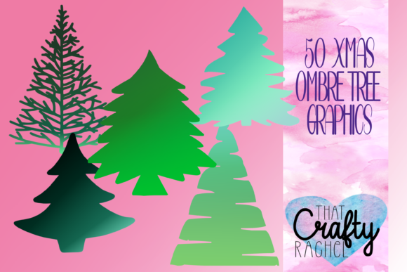 Ombre Christmas Tree Sublimation Bundle Review